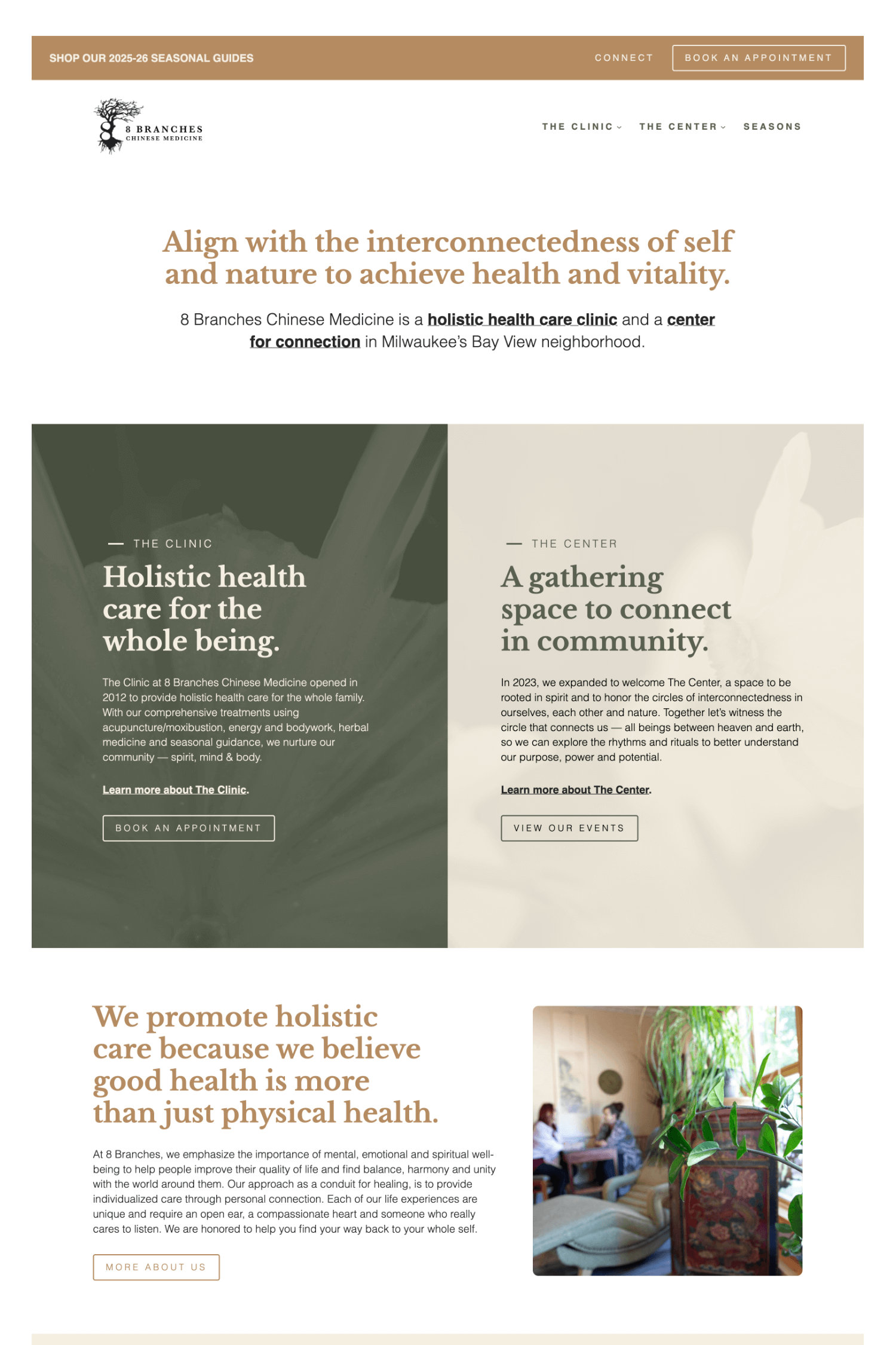 8branches home screenshot