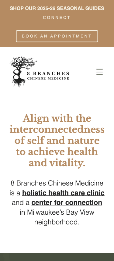 8branches home screenshot